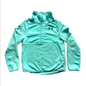 Under Armour Half Zip Half Fleece Sweater